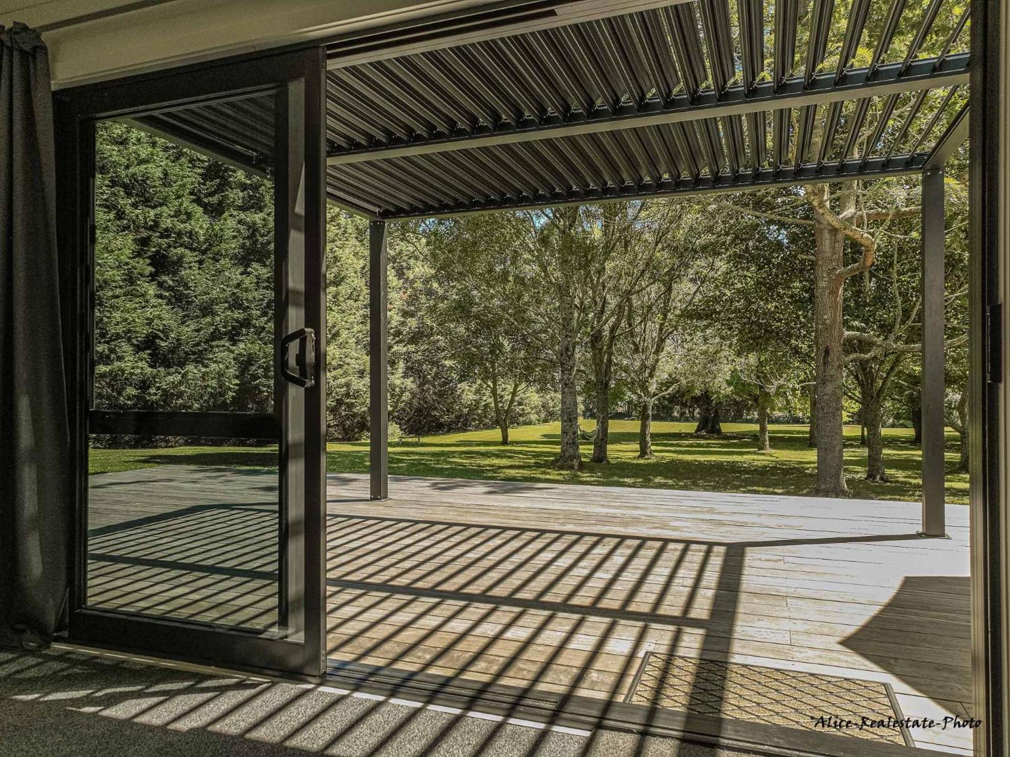 Pond Road Park - Raglan Villa Luaran gambar